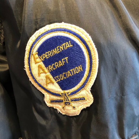 Vintage Bomber jacket w patches. Aeronautical 1980 - Picture 4 of 13